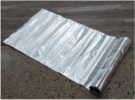 heated floor foilmat
